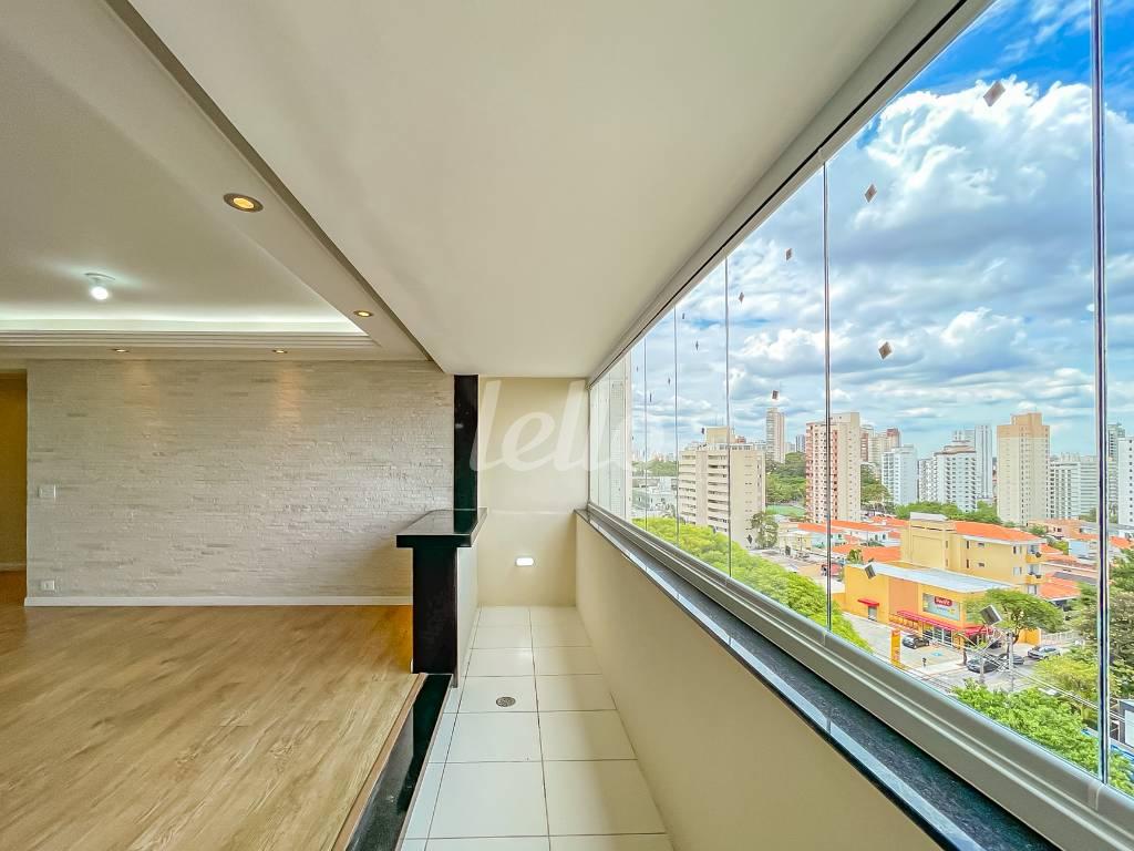 VARANDA de Apartamento à venda, Padrão com 132 m², 3 quartos e 1 vaga em Parque da Mooca - São Paulo