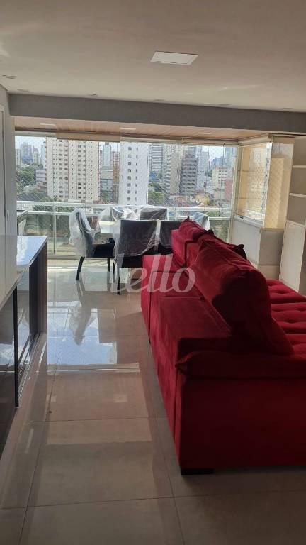 SALA DE ESTAR de Apartamento à venda, Padrão com 140 m², 4 quartos e 4 vagas em Centro - Santo André