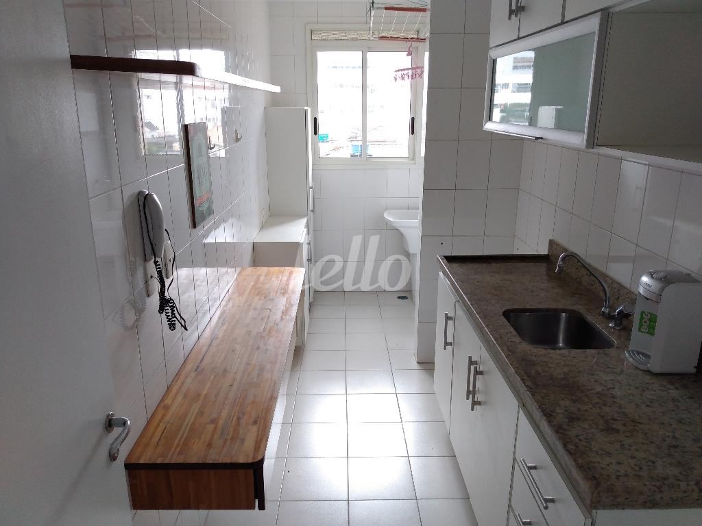 COZINHA de Apartamento para alugar, Padrão com 63 m², 1 quarto e 1 vaga em Água Branca - São Paulo
