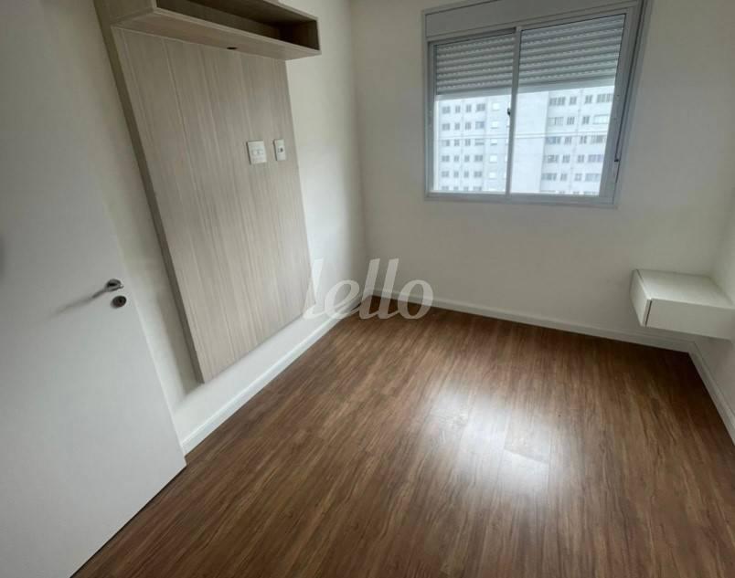 SUÍTE de Apartamento à venda, Padrão com 42 m², 1 quarto e 1 vaga em Brás - São Paulo