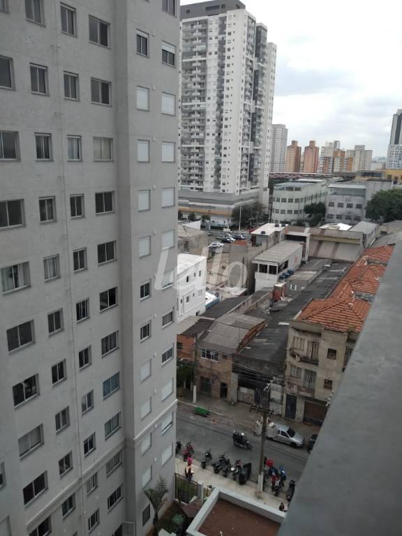VISTA de Apartamento à venda, Padrão com 26 m², 1 quarto e em Brás - São Paulo