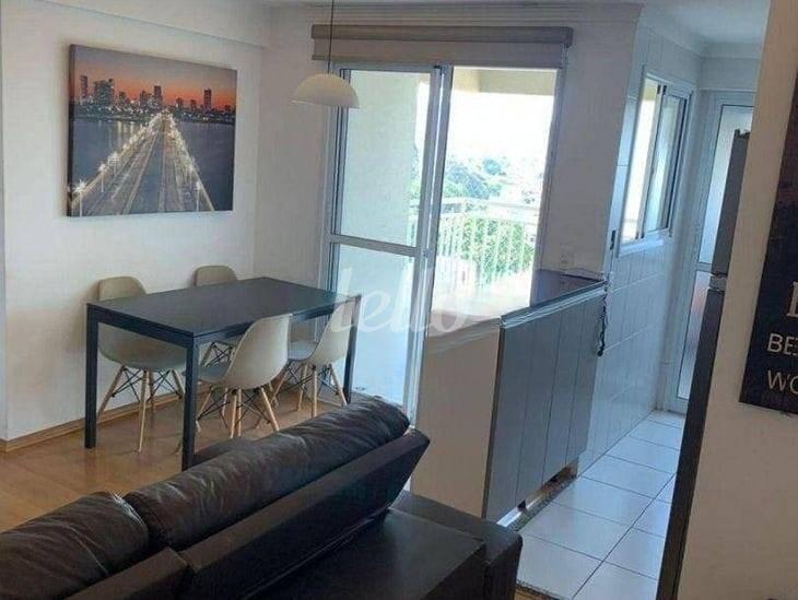 SALA - COZINHA de Apartamento à venda, Padrão com 64 m², 2 quartos e 1 vaga em Gopouva - Guarulhos