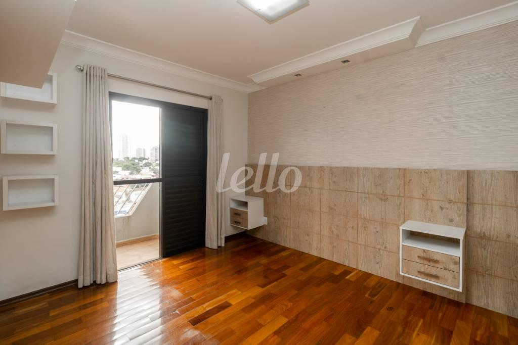 SUITE de Apartamento para alugar, Padrão com 127 m², 3 quartos e 2 vagas em Vila Marina - Santo André