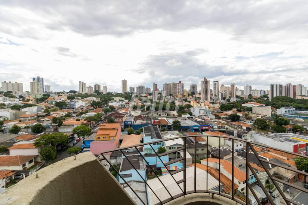 VARANDA DO DORMITÓRIO 2 de Apartamento para alugar, Padrão com 127 m², 3 quartos e 2 vagas em Vila Marina - Santo André