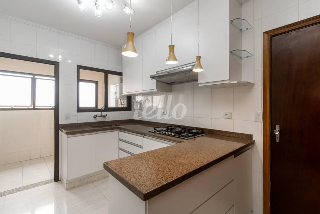 COZINHA de Apartamento para alugar, Padrão com 127 m², 3 quartos e 2 vagas em Vila Marina - Santo André
