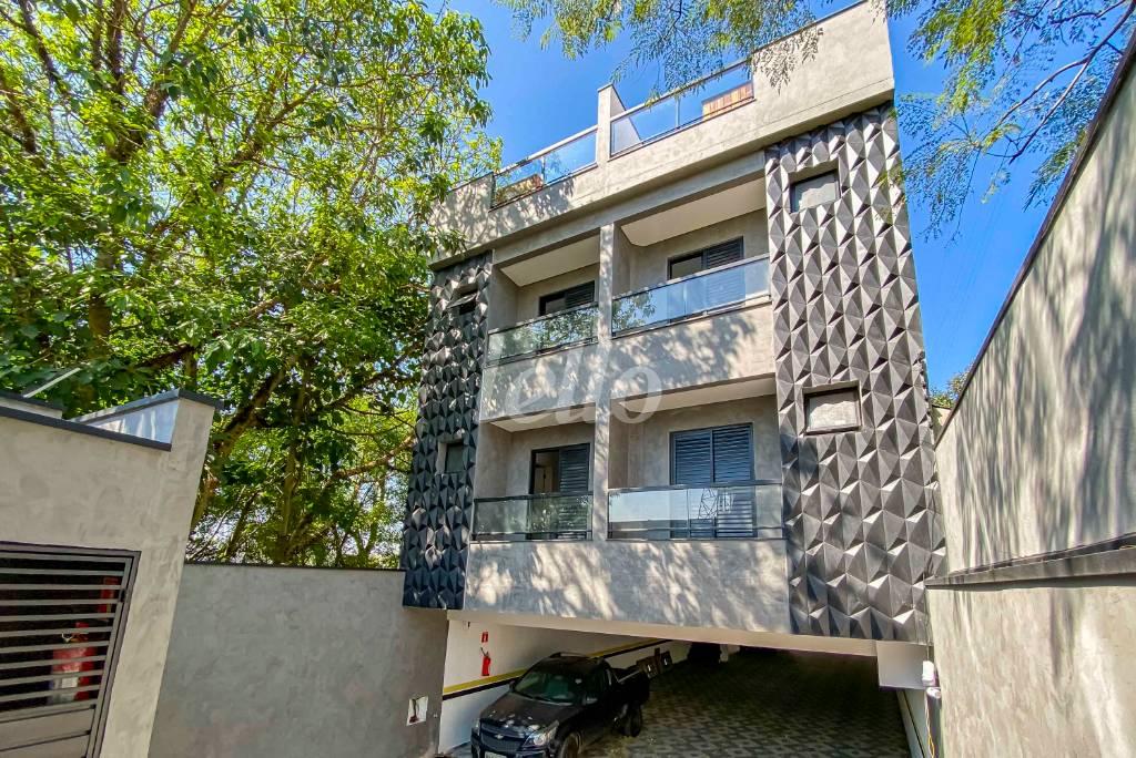 FACHADA de Apartamento à venda, Padrão com 60 m², 2 quartos e 2 vagas em Paraíso - Santo André