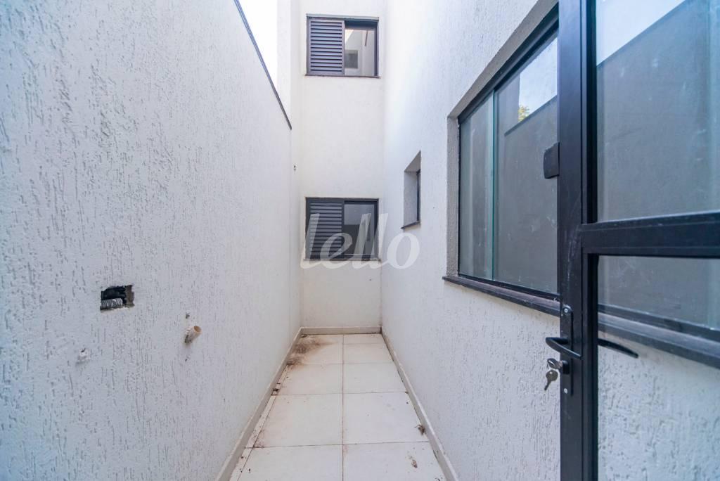 AREA EXTERNA de Apartamento à venda, Padrão com 60 m², 2 quartos e 2 vagas em Paraíso - Santo André