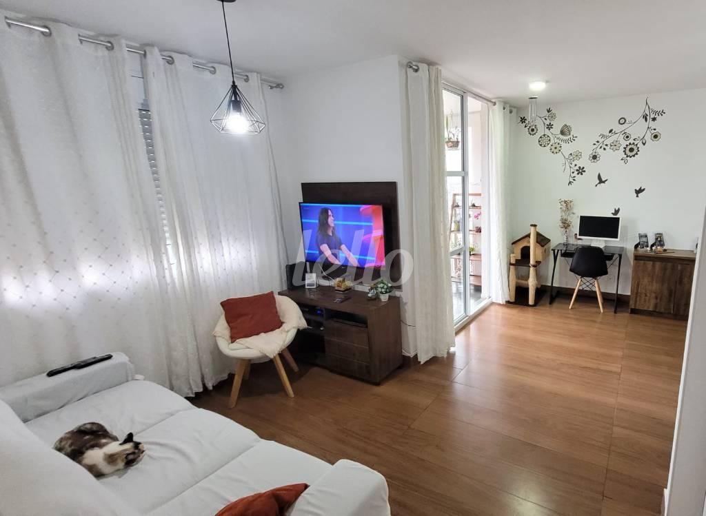 SALA DE TV de Apartamento à venda, Padrão com 60 m², 2 quartos e 1 vaga em Belenzinho - São Paulo