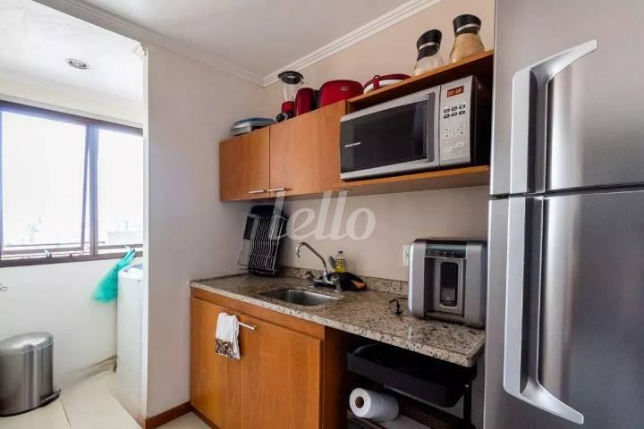 COZINHA de Apartamento para alugar, Padrão com 54 m², 2 quartos e 1 vaga em Vila Olímpia - São Paulo