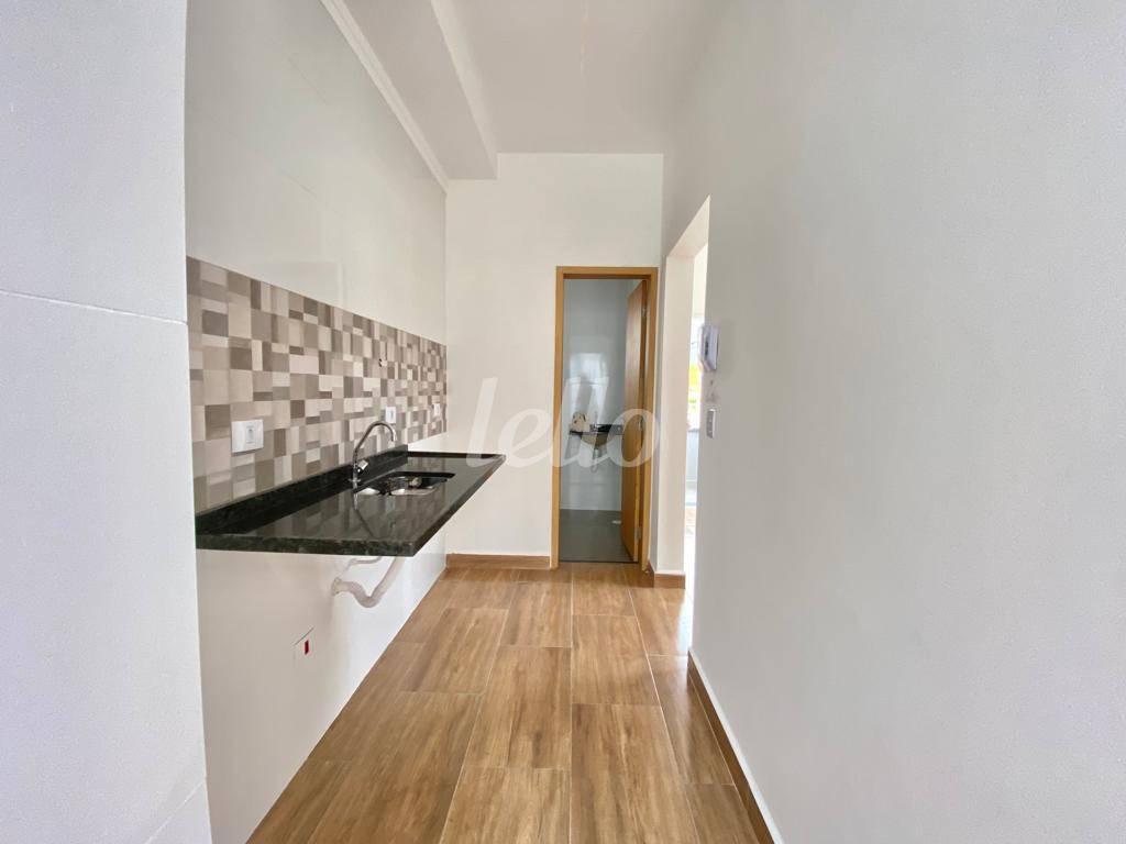 COZINHA de Apartamento à venda, Padrão com 29 m², 1 quarto e em Vila Formosa - São Paulo