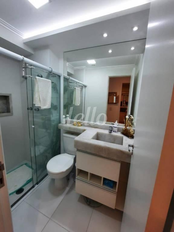 BANHEIRO de Apartamento à venda, Padrão com 63 m², 2 quartos e 1 vaga em Osvaldo Cruz - São Caetano do Sul