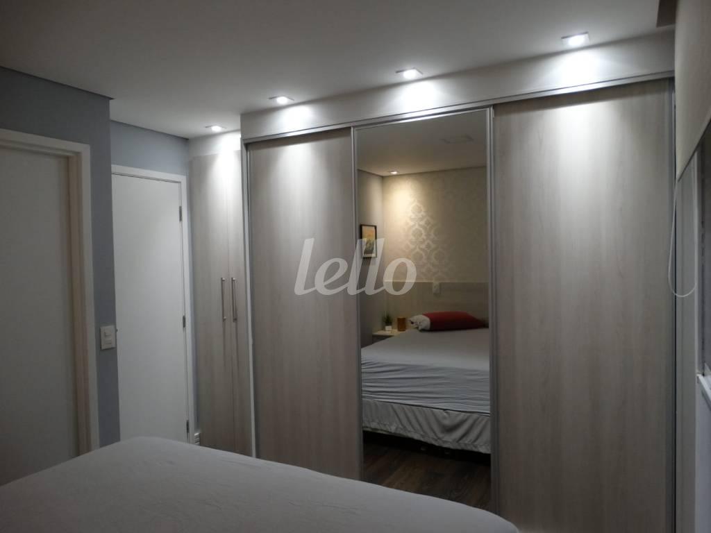 DORMITÓRIO de Apartamento à venda, Padrão com 84 m², 3 quartos e 2 vagas em Ipiranga - São Paulo