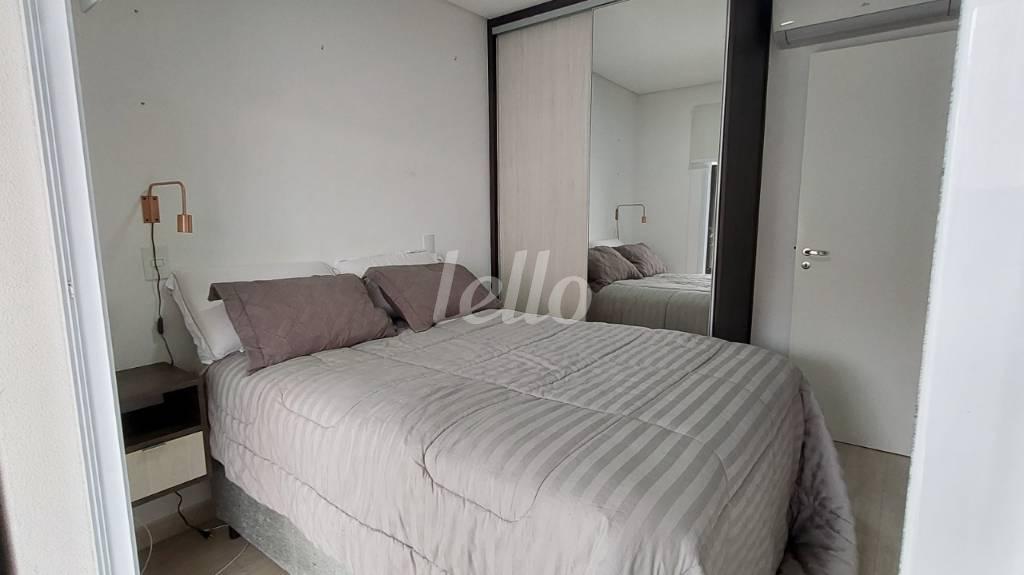 DORMITORIO de Apartamento à venda, Padrão com 40 m², 1 quarto e 1 vaga em Vila Mariana - São Paulo