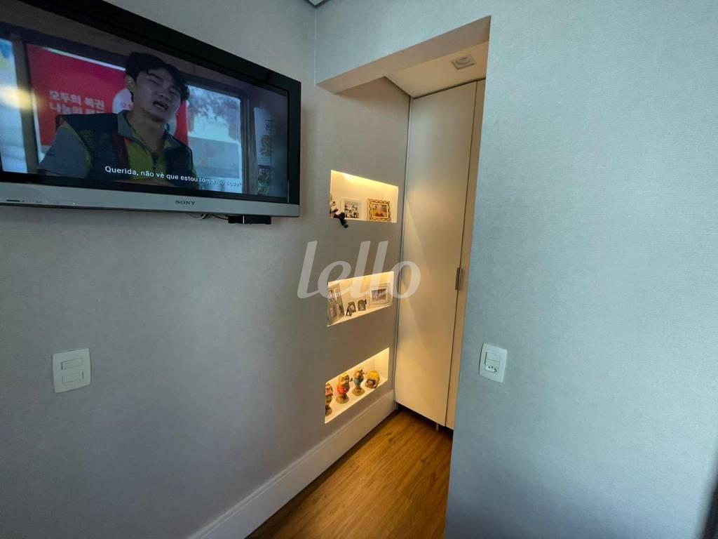 DORMITÓRIO de Apartamento à venda, Padrão com 155 m², 3 quartos e 3 vagas em Centro - São Bernardo do Campo
