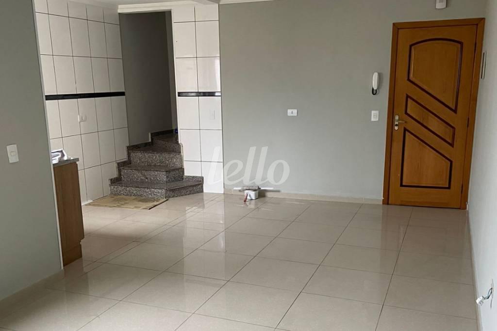 SALA de Apartamento à venda, cobertura - Padrão com 140 m², 2 quartos e 2 vagas em Vila Humaita - Santo André