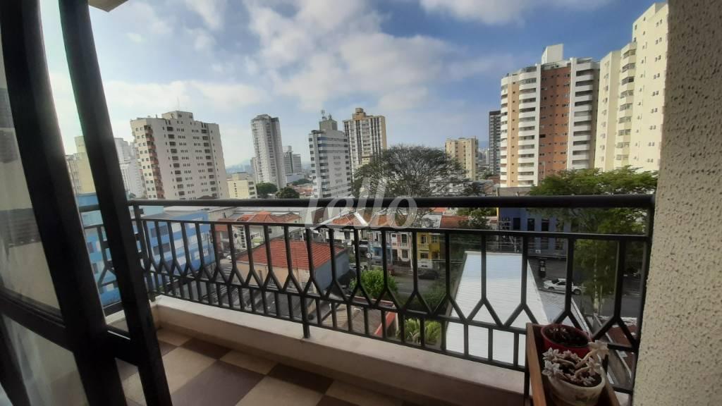 SACADA de Apartamento à venda, Padrão com 80 m², 3 quartos e 2 vagas em Vila Romana - São Paulo
