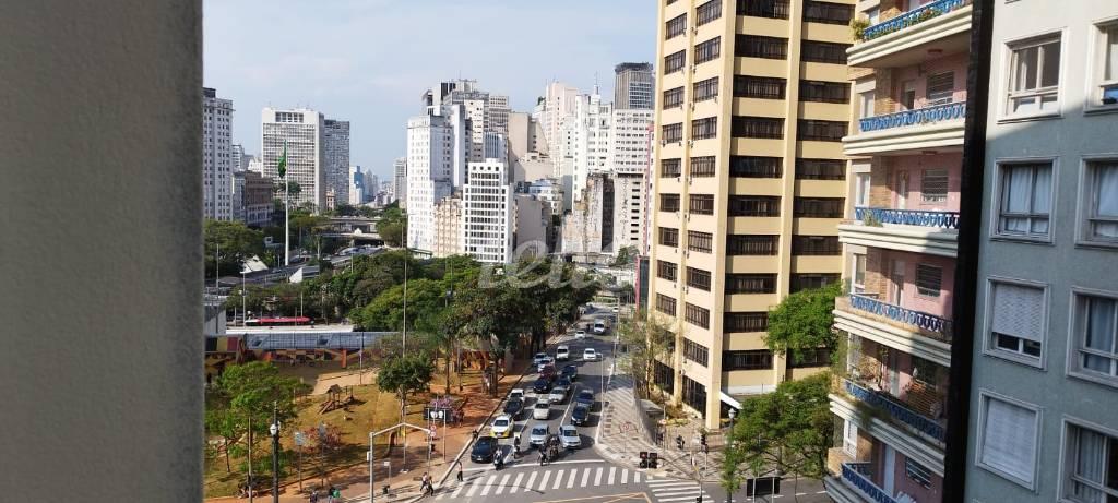 VISTA de Apartamento à venda, Padrão com 116 m², 2 quartos e 1 vaga em Bela Vista - São Paulo