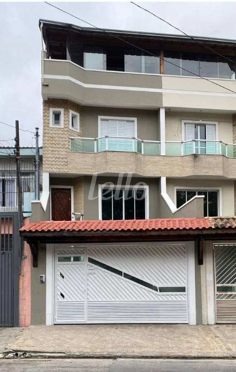 FACHADA de Casa à venda, sobrado com 150 m², 3 quartos e 3 vagas em Mooca - São Paulo