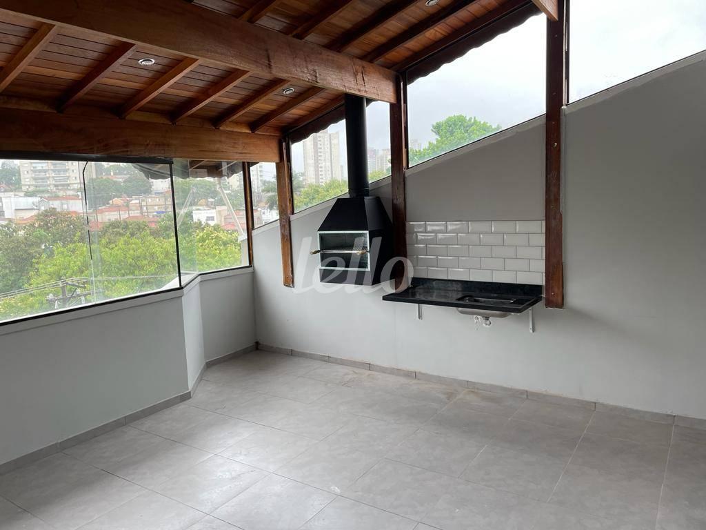 ÁREA GOURMET de Casa à venda, sobrado com 150 m², 3 quartos e 3 vagas em Mooca - São Paulo