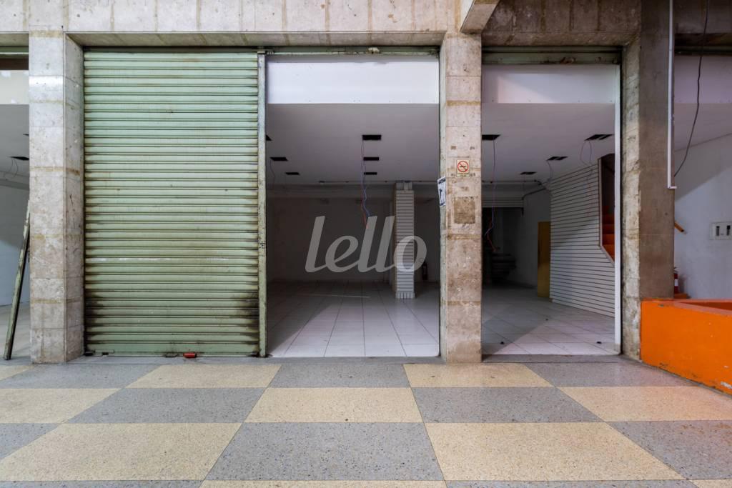 FACHADA DA LOJA de Loja para alugar, Galeria com 41 m², e em Centro - São Paulo