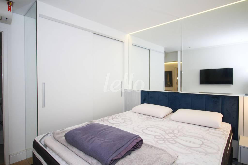SUÍTE de Apartamento para alugar, Padrão com 60 m², 1 quarto e 1 vaga em Itaim Bibi - São Paulo