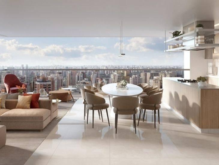 VARANDA GOURMET de Apartamento à venda, Padrão com 156 m², 3 quartos e 3 vagas em Paraíso - São Paulo