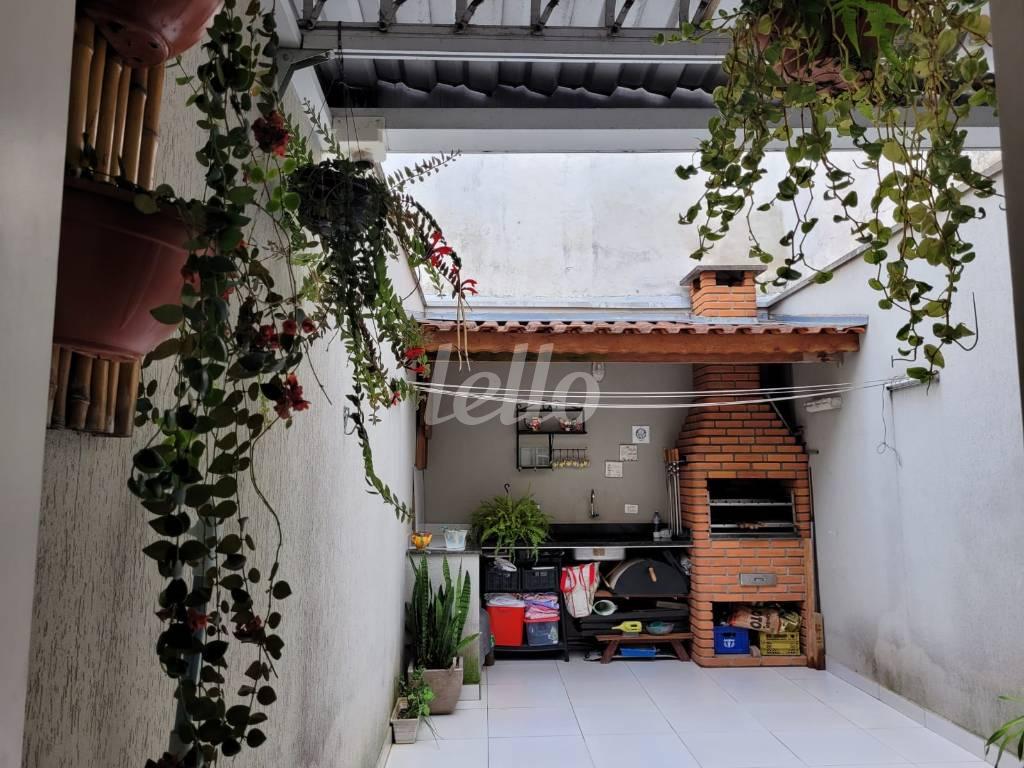 AREA GOURMET de Casa à venda, sobrado com 110 m², 3 quartos e 2 vagas em Vila Lúcia - São Paulo