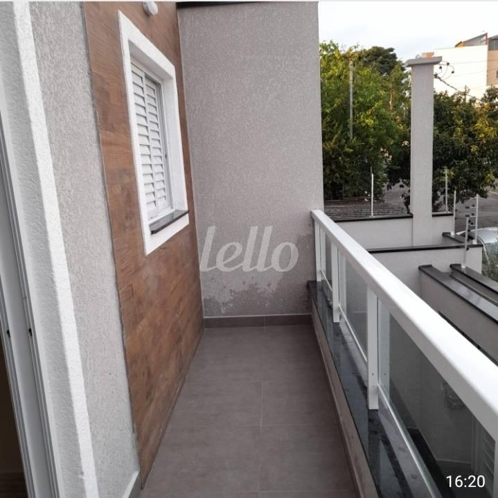 SACADA DA SUÍTE de Apartamento à venda, Padrão com 62 m², 2 quartos e 1 vaga em Vila Scarpelli - Santo André