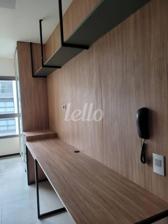 ÁREA INTEGRADA de Apartamento à venda, Padrão com 24 m², 1 quarto e em Consolação - São Paulo