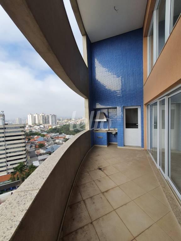 CHURRASQUEIRA de Apartamento à venda, Duplex com 290 m², 5 quartos e 6 vagas em Vila Assunção - Santo André