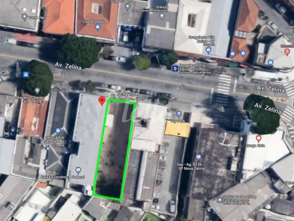 VISTA  DO IMOVEL de Área / Terreno à venda, Padrão com 356 m², e em Vila Zelina - São Paulo