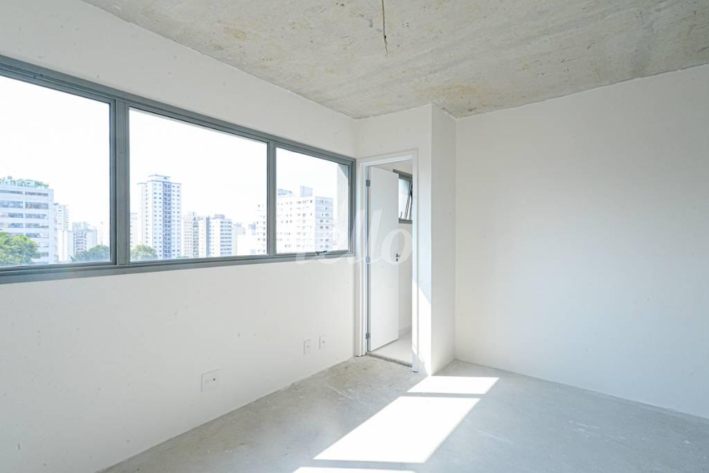 SUÍTE de Apartamento à venda, Padrão com 85 m², 2 quartos e 2 vagas em Perdizes - São Paulo