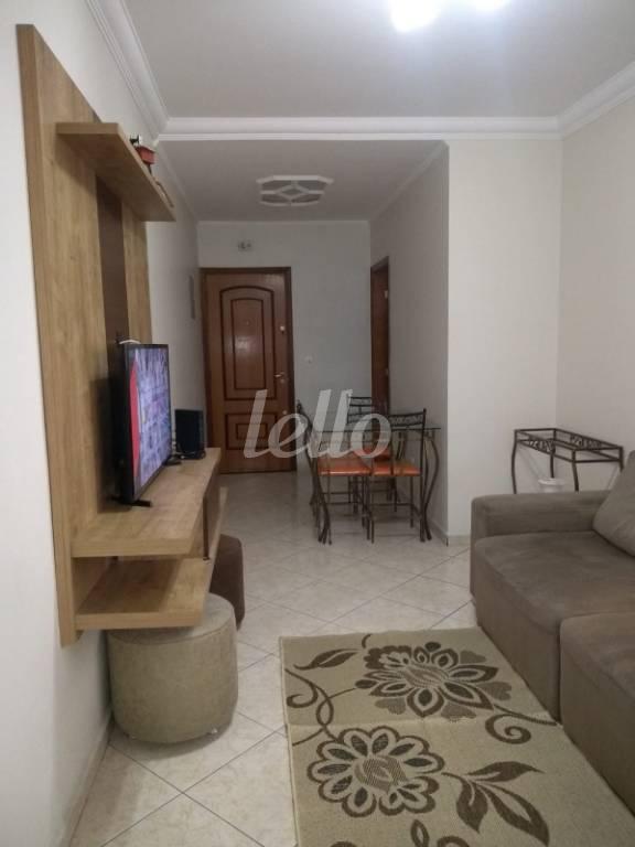 SALA  DE TV de Apartamento à venda, Padrão com 68 m², 2 quartos e 2 vagas em Vila Humaita - Santo André