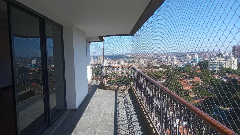 VARANDA SALAS de Apartamento para alugar, Padrão com 337 m², 4 quartos e 3 vagas em Santo Amaro - São Paulo