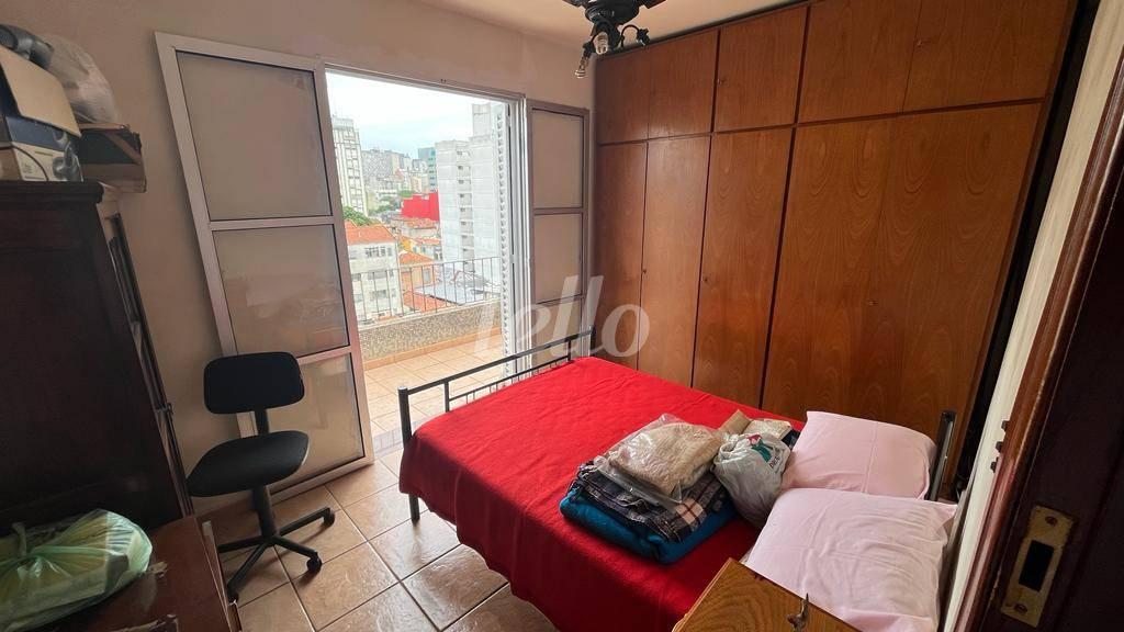 QUARTO de Apartamento à venda, Padrão com 53 m², 1 quarto e em Bela Vista - São Paulo