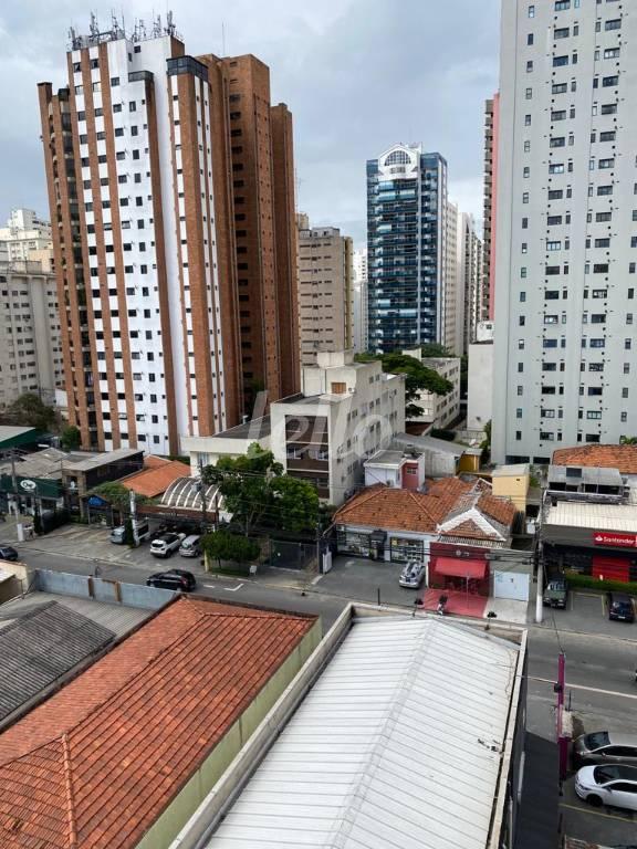VISTA de Apartamento à venda, Padrão com 49 m², 1 quarto e 1 vaga em Indianópolis - São Paulo