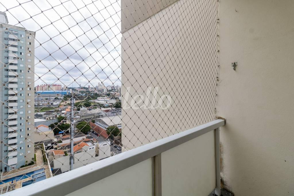 VARANDA de Apartamento à venda, Padrão com 55 m², 2 quartos e 1 vaga em Vila Valparaíso - Santo André
