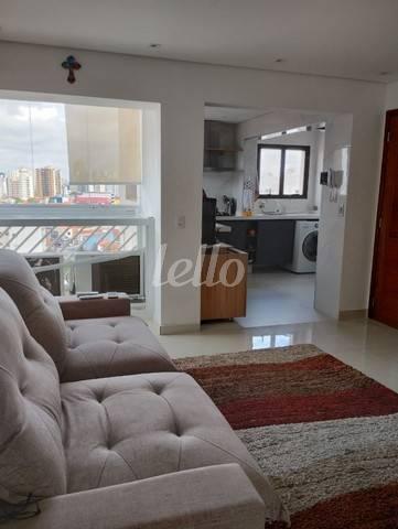 LIVING de Apartamento à venda, Duplex com 100 m², 3 quartos e 2 vagas em Saúde - São Paulo