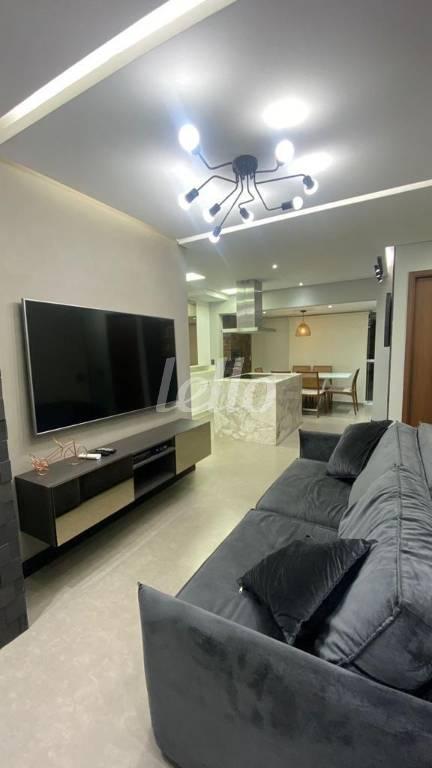 SALA de Apartamento à venda, Padrão com 63 m², 2 quartos e 2 vagas em Osvaldo Cruz - São Caetano do Sul