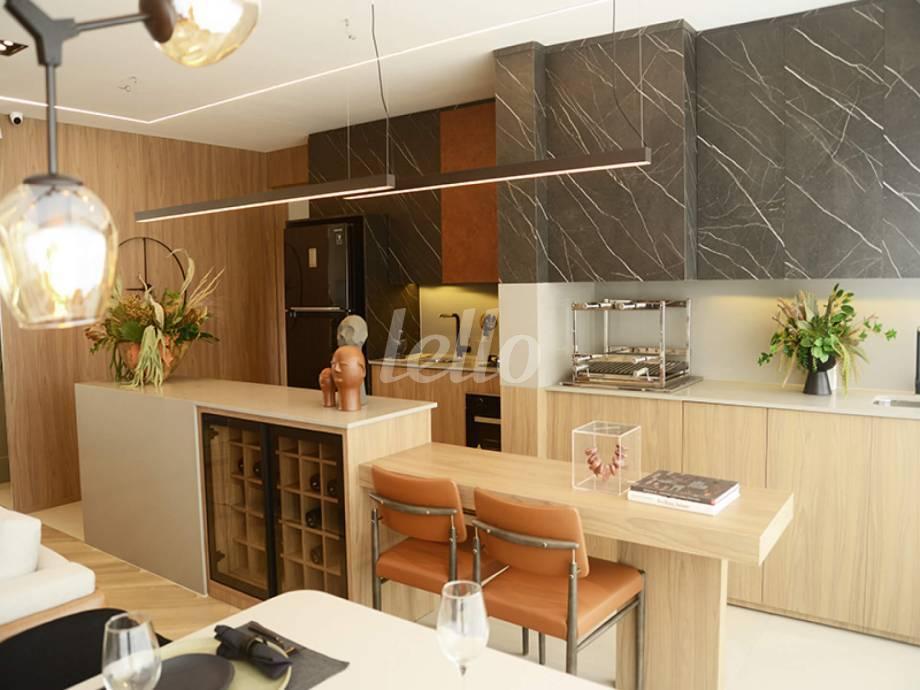 LIVING de Apartamento à venda, Padrão com 112 m², 3 quartos e 2 vagas em Ipiranga - São Paulo