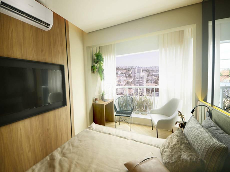 SUÍTE de Apartamento à venda, Padrão com 112 m², 3 quartos e 2 vagas em Ipiranga - São Paulo