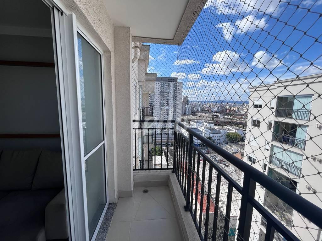 SACADA de Apartamento à venda, Padrão com 36 m², 1 quarto e 1 vaga em Brás - São Paulo