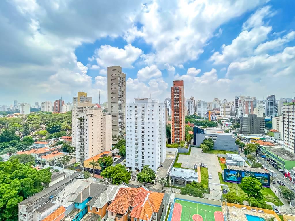 VISTA de Apartamento à venda, Padrão com 115 m², 3 quartos e 1 vaga em Pinheiros - São Paulo