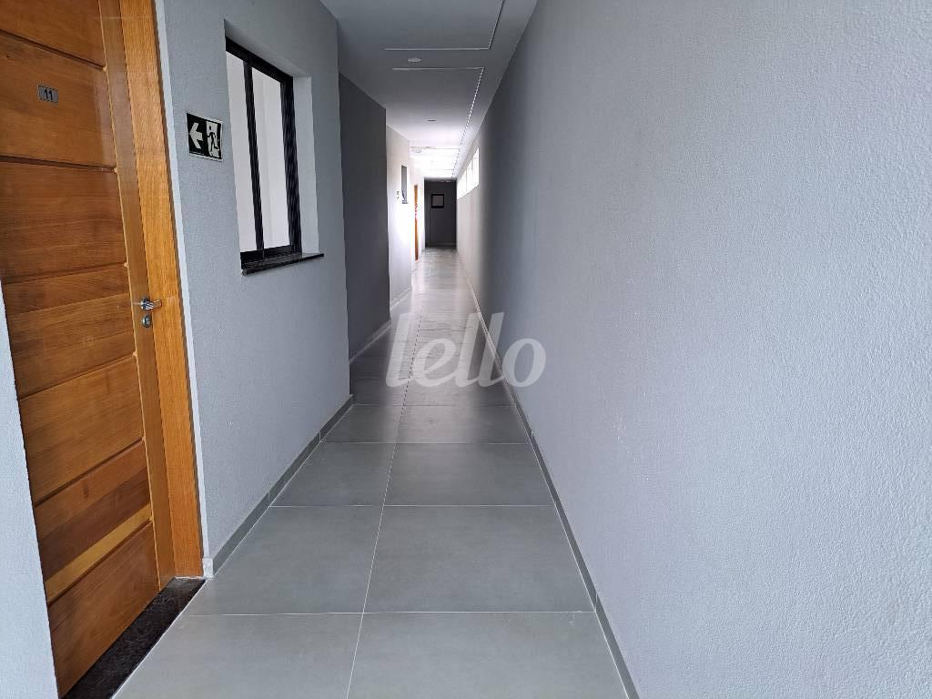 CORREDOR LADO DE DENTRO APARTAMENTO de Apartamento à venda, Padrão com 41 m², 2 quartos e em Vila Formosa - São Paulo