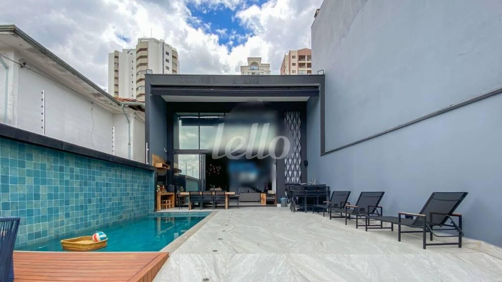 AREA DA PISCINA de Casa à venda, sobrado com 300 m², 3 quartos e 4 vagas em Vila Regente Feijó - São Paulo