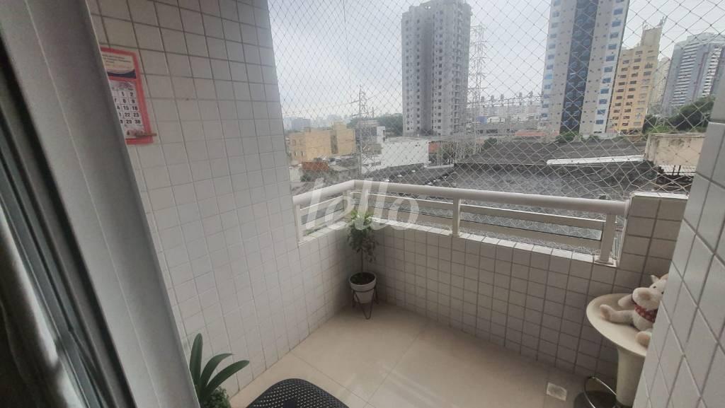 VARANDA de Apartamento à venda, Padrão com 67 m², 3 quartos e 1 vaga em Mooca - São Paulo