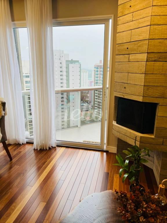 SALA de Apartamento à venda, Triplex com 148 m², 1 quarto e 2 vagas em Jardim - Santo André