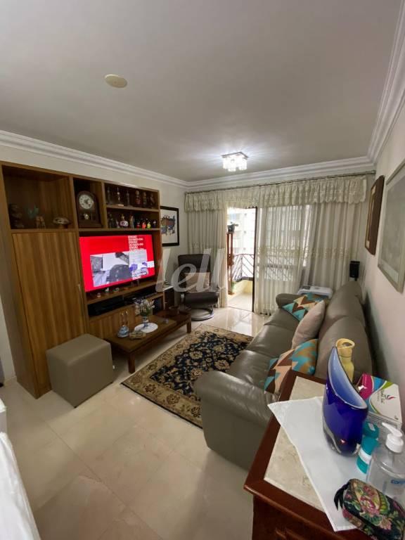 LIVING de Apartamento à venda, Padrão com 91 m², 3 quartos e 2 vagas em Vila Mariana - São Paulo
