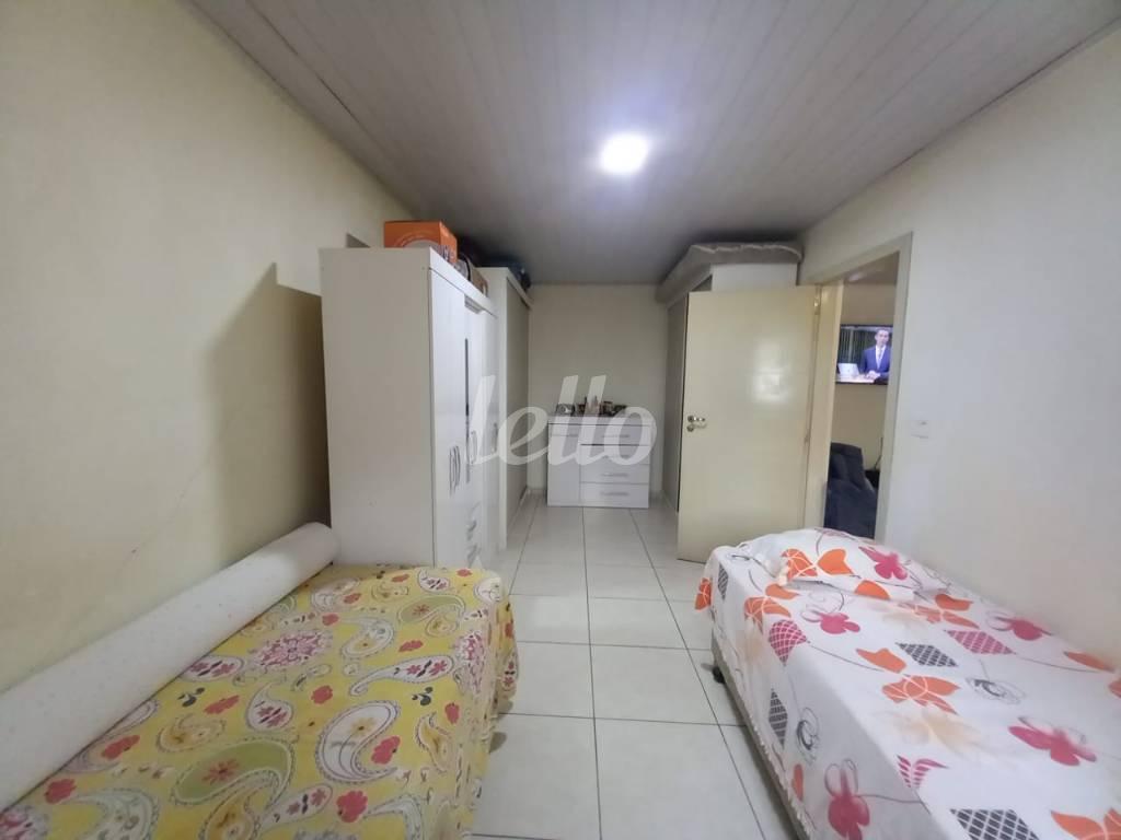DORMITORIO de Casa à venda, de vila - térrea com 105 m², 2 quartos e 1 vaga em Planalto Paulista - São Paulo