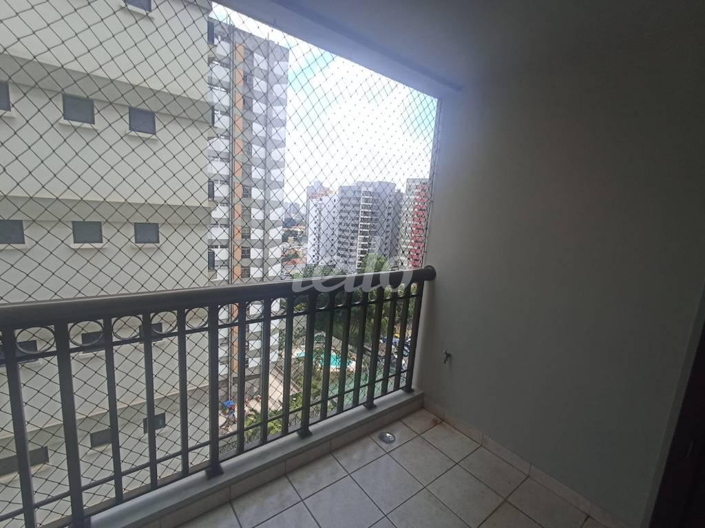 VARANDA de Apartamento à venda, Padrão com 100 m², 3 quartos e 2 vagas em Centro - Santo André